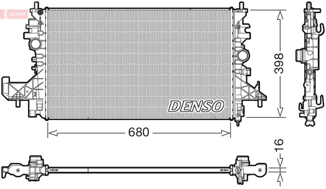 Denso Radiator DRM20128 - image 2