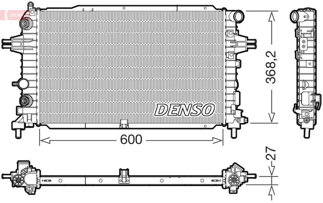 Denso Radiator DRM20129 - image 2