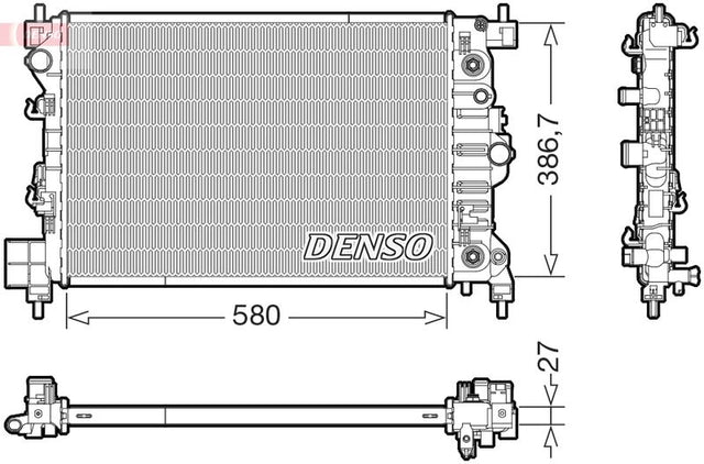 Denso Radiator DRM20131 - image 2