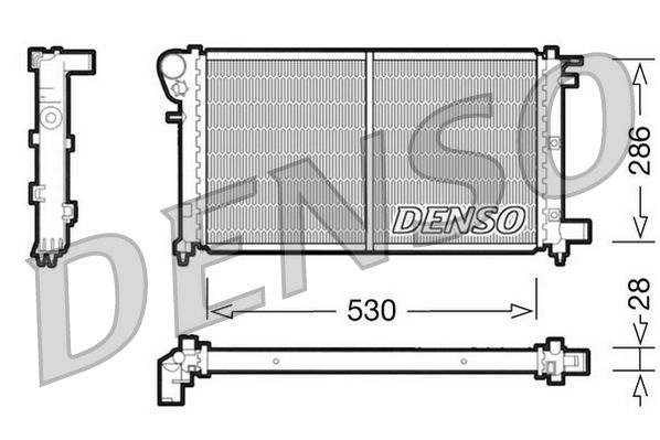 Denso Radiator DRM21002 - image 2