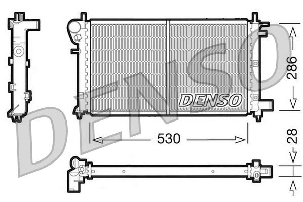 Denso Radiator DRM21003 - image 2