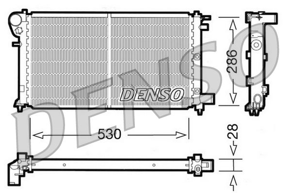 Denso Radiator DRM21004 - image 2