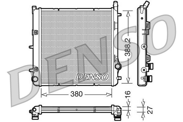 Denso Radiator DRM21005 - image 2