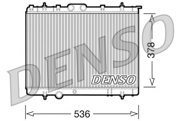 Denso Radiator DRM21030 - image 2
