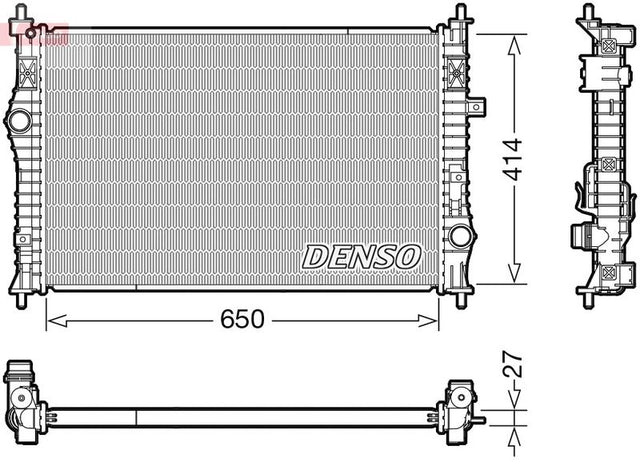 Denso Radiator DRM21104 - image 2