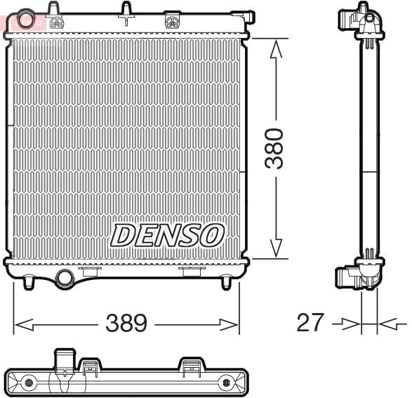 Denso Radiator DRM21108 - image 2