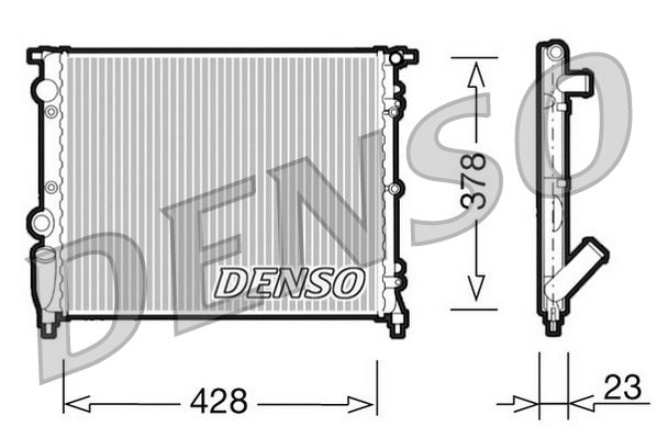 Denso Radiator DRM23001 - image 2