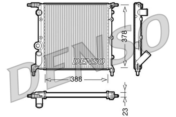 Denso Radiator DRM23006 - image 2