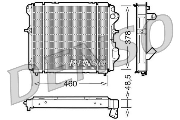 Denso Radiator DRM23007 - image 2