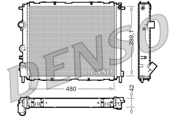 Denso Radiator DRM23009 - image 2