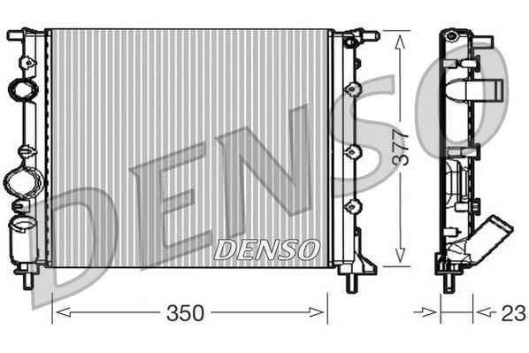 Denso Radiator DRM23010 - image 2