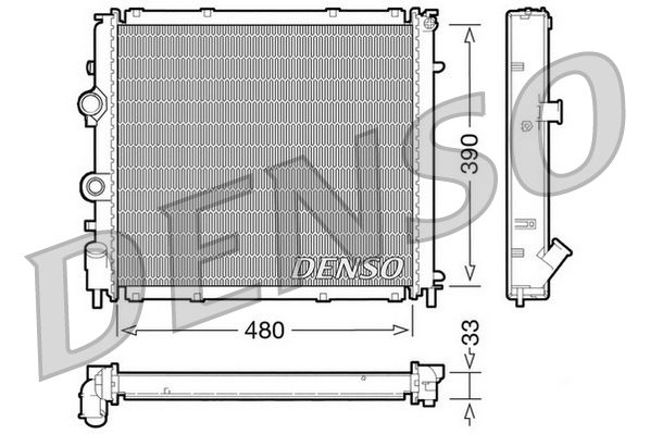 Denso Radiator DRM23011 - image 2