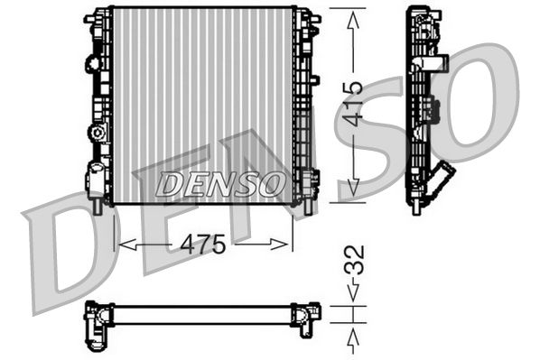 Denso Radiator DRM23015 - image 2