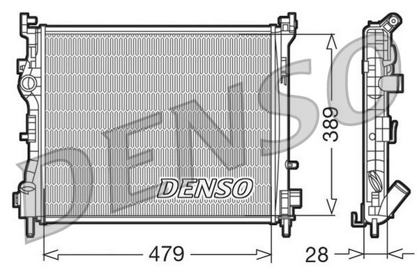 Denso Radiator DRM23016 - image 2