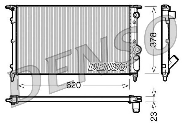Denso Radiator DRM23022 - image 2