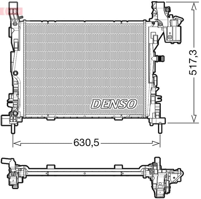 Denso Radiator DRM23062 - image 2