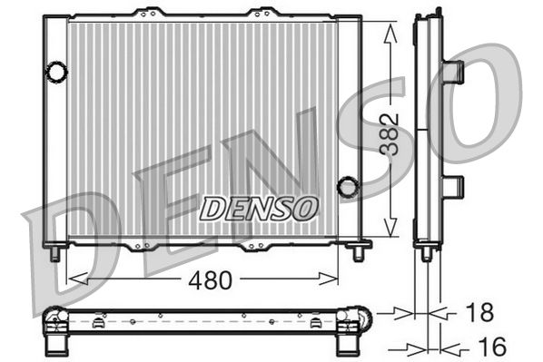 Denso Radiator DRM23099 - image 2