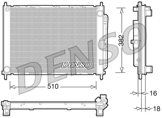 Denso Radiator DRM23101 - image 2