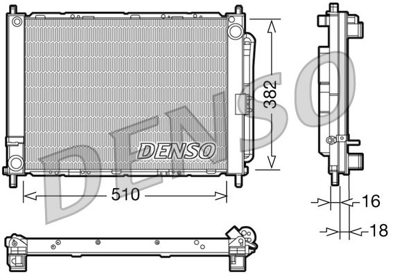 Denso Radiator DRM23102 - image 2