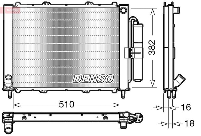 Denso Radiator DRM23103 - image 2
