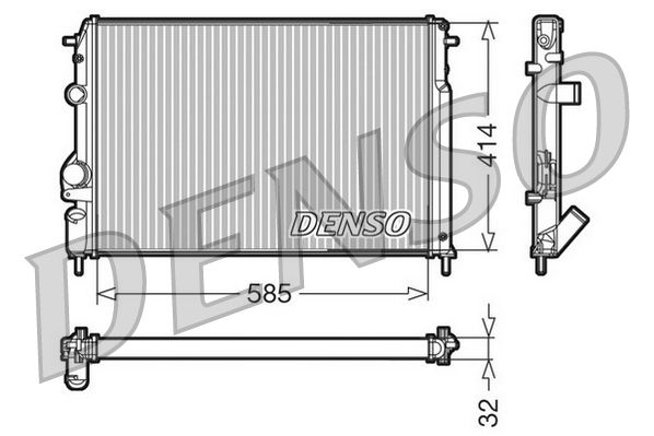 Denso Radiator DRM23110 - image 2