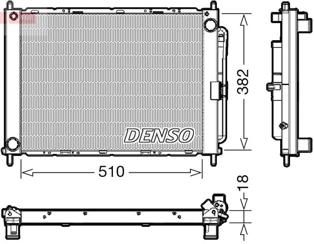 Denso Radiator DRM23111 - image 2