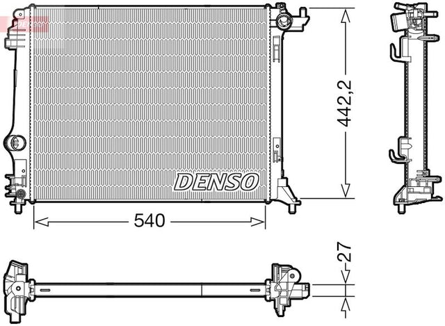 Denso Radiator DRM23115 - image 2