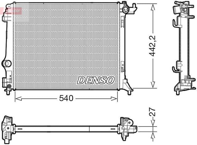Denso Radiator DRM23116 - image 2