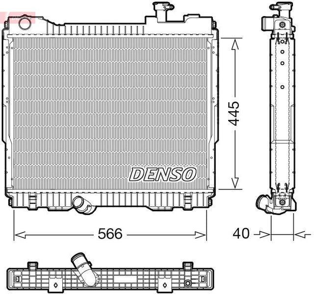 Denso Radiator DRM23119 - image 2