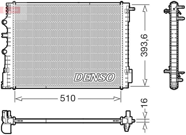Denso Radiator DRM23120 - image 2