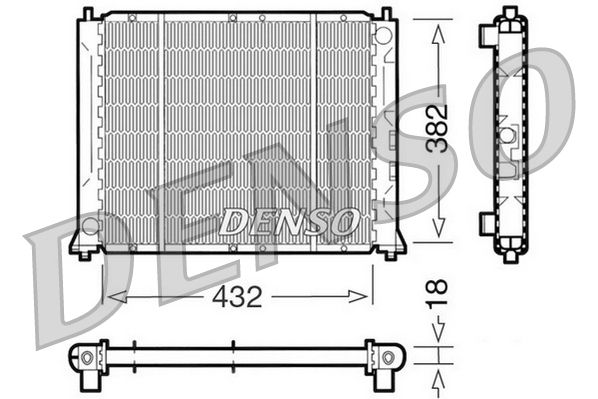 Denso Radiator DRM24004 - image 2