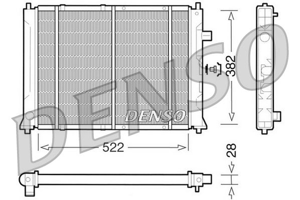Denso Radiator DRM24014 - image 2