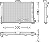 Denso Radiator DRM25010 thumbnail