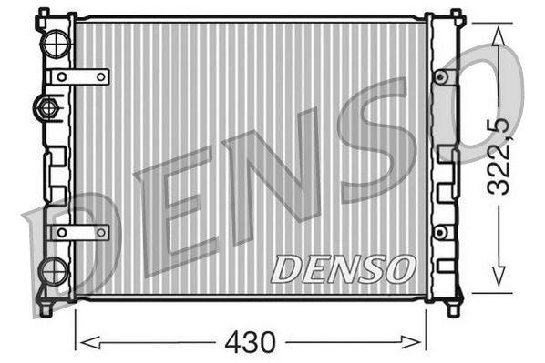 Denso Radiator DRM26007 - image 2