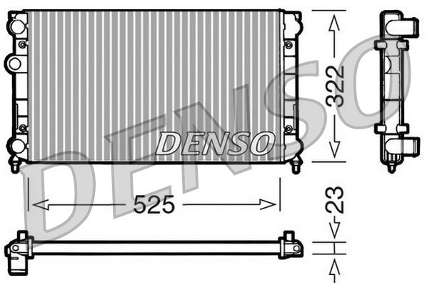 Denso Radiator DRM32005 - image 2