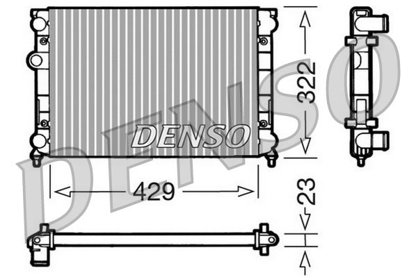 Denso Radiator DRM32007 - image 2