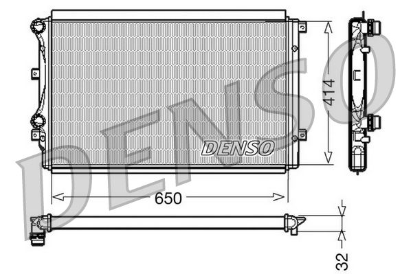 Denso Radiator DRM32015 - image 2