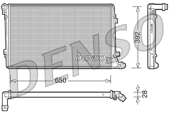 Denso Radiator DRM32019 - image 2