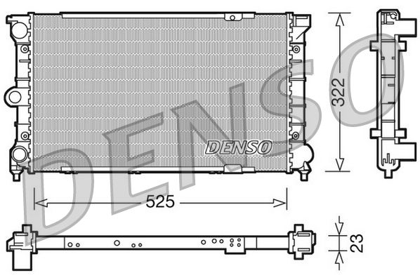 Denso Radiator DRM32031 - image 2