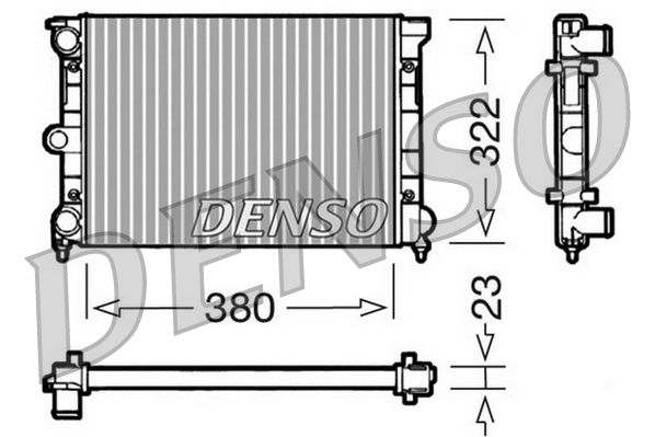 Denso Radiator DRM32032 - image 2