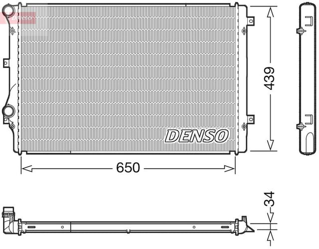Denso Radiator DRM32041 - image 2