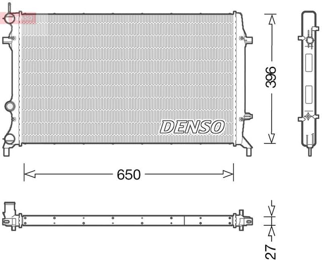 Denso Radiator DRM32043 - image 2