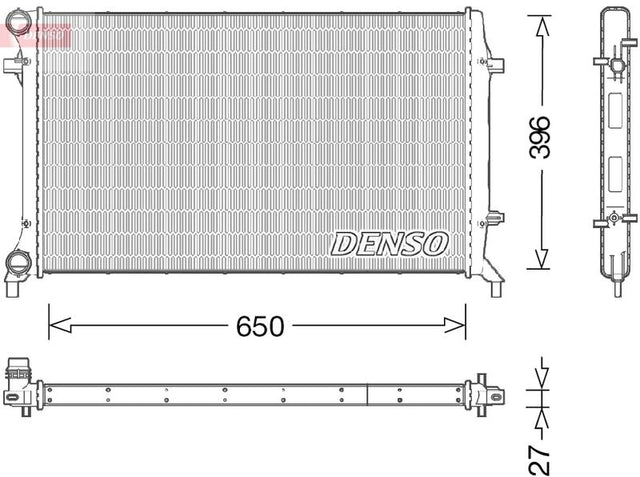 Denso Radiator DRM32045 - image 2