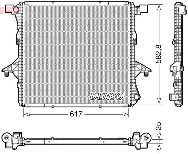 Denso Radiator DRM32052 - image 2
