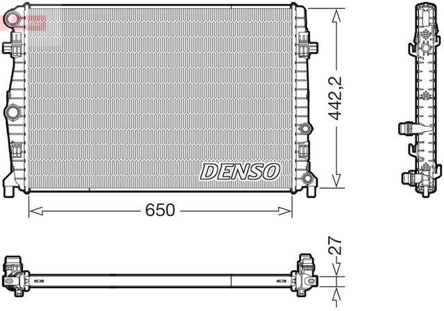 Denso Radiator DRM32058 - image 2