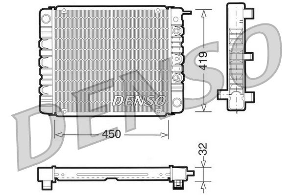 Denso Radiator DRM33002 - image 2