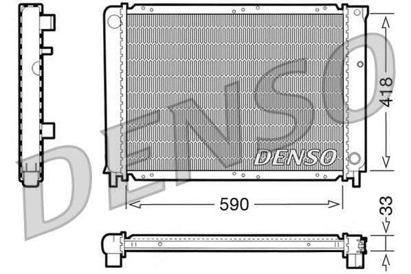 Denso Radiator DRM33031 - image 2