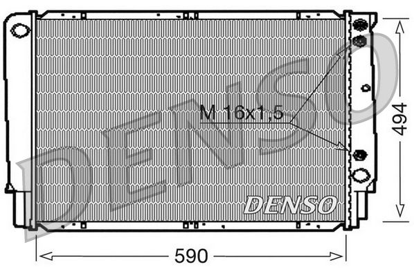 Denso Radiator DRM33053 - image 2
