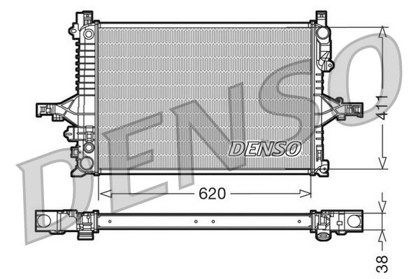 Denso Radiator DRM33066 - image 2