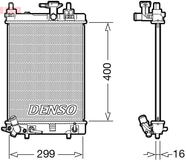 Denso Radiator DRM35004 - image 2